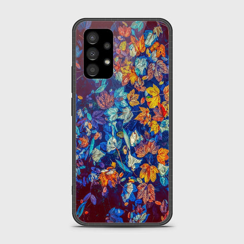 Samsung Galaxy A53 5G Cover- Floral Series 2 - HQ Ultra Shine Premium Infinity Glass Soft Silicon Borders Case