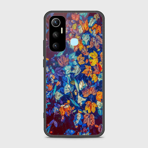 Infinix Hot 11 Cover- Floral Series 2 - HQ Ultra Shine Premium Infinity Glass Soft Silicon Borders Case