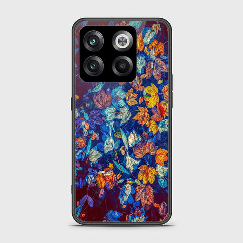 OnePlus 10T Cover- Floral Series 2 - HQ Ultra Shine Premium Infinity Glass Soft Silicon Borders Case