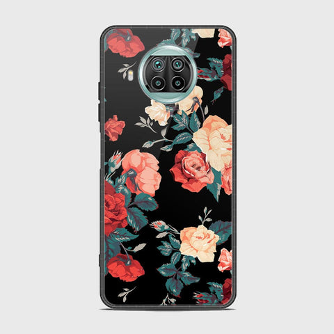 Xiaomi Mi 10T Lite Cover - Floral Series 2 - HQ Ultra Shine Premium Infinity Glass Soft Silicon Borders Case