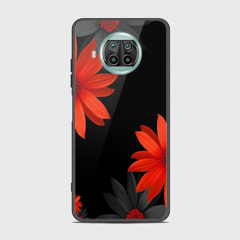 Xiaomi Mi 10T Lite Cover - Floral Series 2 - HQ Ultra Shine Premium Infinity Glass Soft Silicon Borders Case