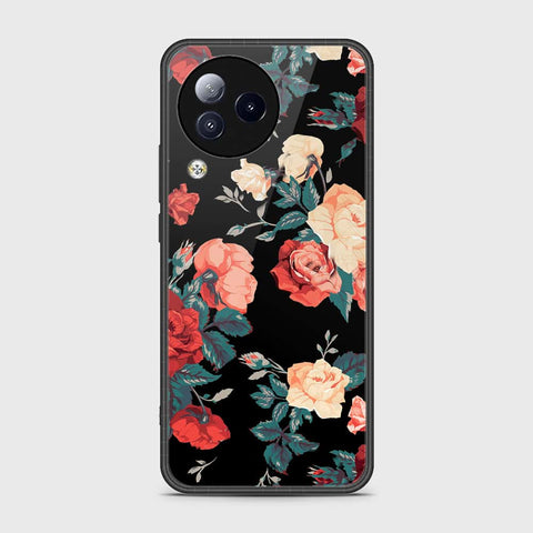 Xiaomi Civi 3 Cover- Floral Series 2 - HQ Ultra Shine Premium Infinity Glass Soft Silicon Borders Case