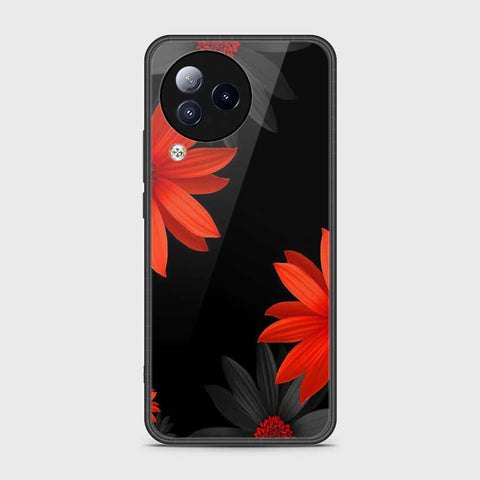 Xiaomi Civi 3 Cover- Floral Series 2 - HQ Ultra Shine Premium Infinity Glass Soft Silicon Borders Case