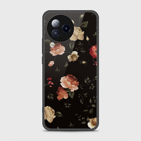 Xiaomi Civi 3 Cover- Floral Series 2 - HQ Ultra Shine Premium Infinity Glass Soft Silicon Borders Case