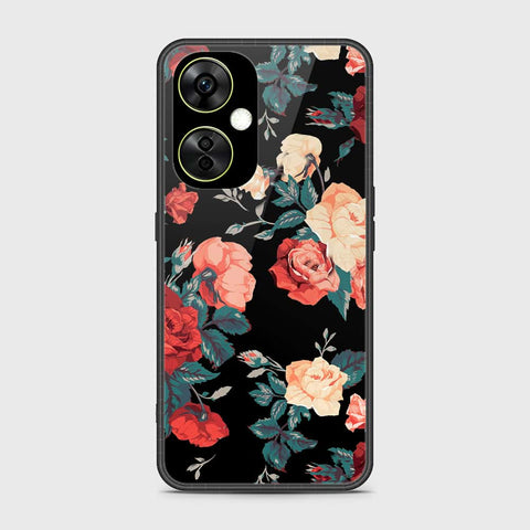 OnePlus Nord CE 3 Lite Cover- Floral Series 2 - HQ Ultra Shine Premium Infinity Glass Soft Silicon Borders Case