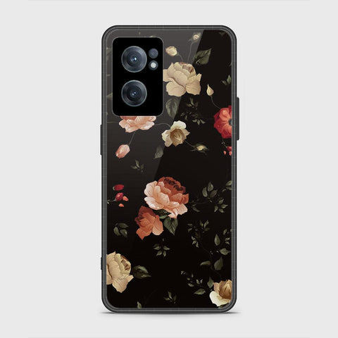 OnePlus Nord CE 2 5G Cover- Floral Series 2 - HQ Ultra Shine Premium Infinity Glass Soft Silicon Borders Case