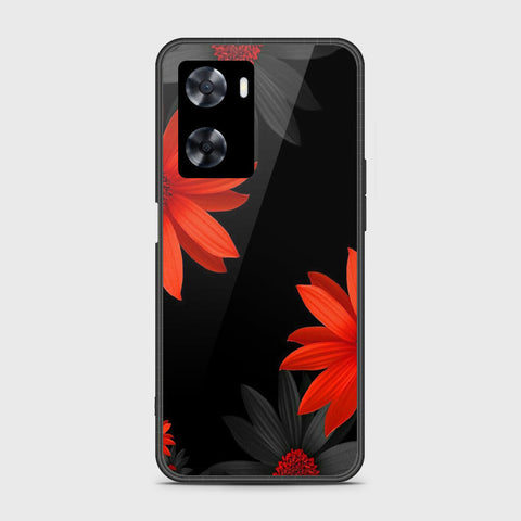 OnePlus Nord N20 SE Cover- Floral Series 2 - HQ Ultra Shine Premium Infinity Glass Soft Silicon Borders Case