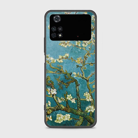 Xiaomi Poco M4 Pro Cover- Floral Series 2 - HQ Ultra Shine Premium Infinity Glass Soft Silicon Borders Case