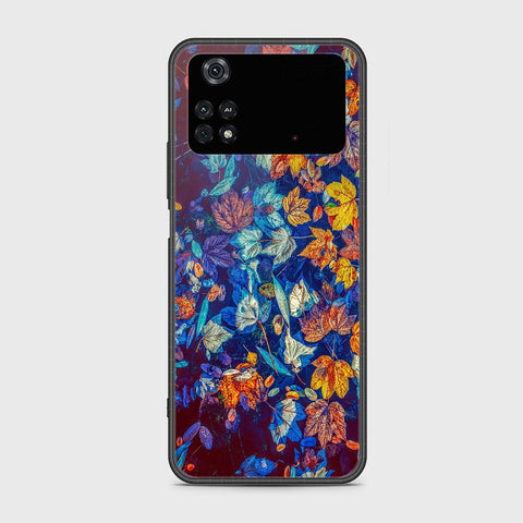 Xiaomi Poco M4 Pro Cover- Floral Series 2 - HQ Ultra Shine Premium Infinity Glass Soft Silicon Borders Case