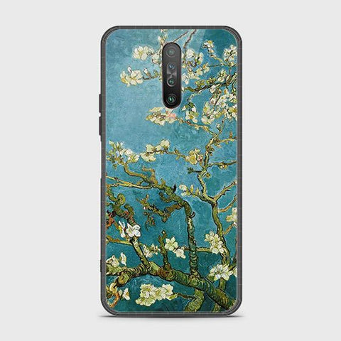 Xiaomi Poco X2 Cover - Floral Series 2 - HQ Ultra Shine Premium Infinity Glass Soft Silicon Borders Case