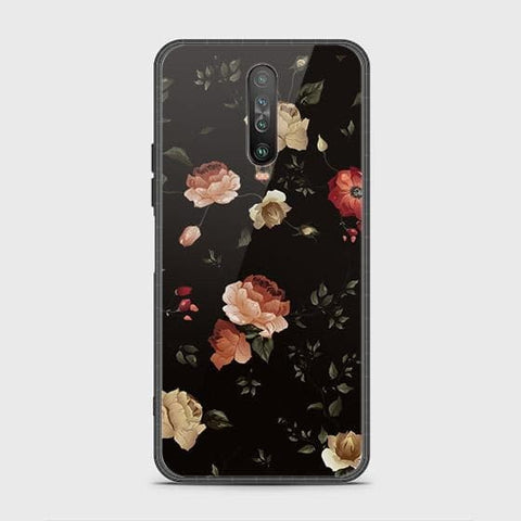 Xiaomi Poco X2 Cover - Floral Series 2 - HQ Ultra Shine Premium Infinity Glass Soft Silicon Borders Case