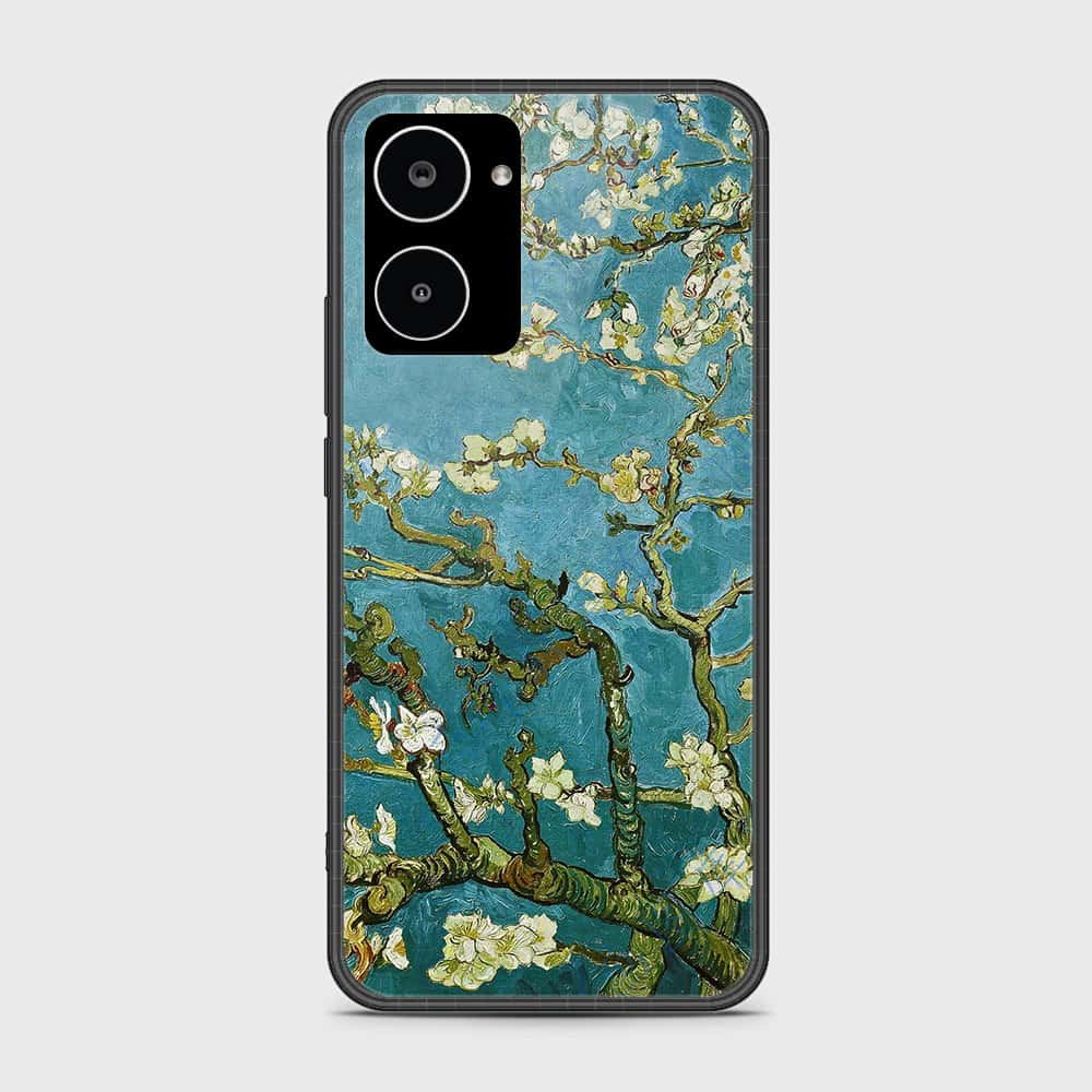 Realme 10 4G Cover- Floral Series 2 - HQ Ultra Shine Premium Infinity Glass Soft Silicon Borders Case