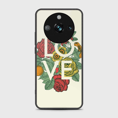 Realme 11 Pro Cover- Floral Series 2 - HQ Ultra Shine Premium Infinity Glass Soft Silicon Borders Case