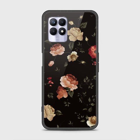 Realme Narzo 50 4G Cover - Floral Series 2 - HQ Ultra Shine Premium Infinity Glass Soft Silicon Borders Case