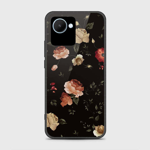 Realme C30s Cover- Floral Series 2 - HQ Ultra Shine Premium Infinity Glass Soft Silicon Borders Case