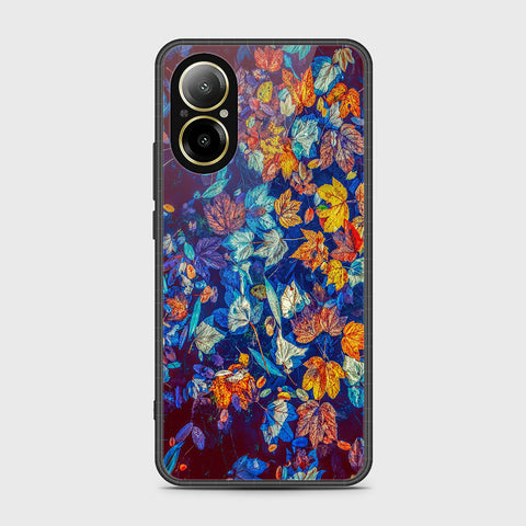 Realme C67 4G Cover- Floral Series 2 - HQ Ultra Shine Premium Infinity Glass Soft Silicon Borders Case