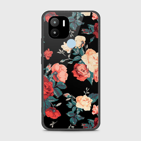 Xiaomi Redmi A2 Plus Cover- Floral Series 2 - HQ Ultra Shine Premium Infinity Glass Soft Silicon Borders Case