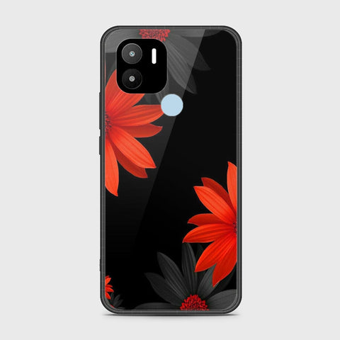 Xiaomi Redmi A2 Plus Cover- Floral Series 2 - HQ Ultra Shine Premium Infinity Glass Soft Silicon Borders Case