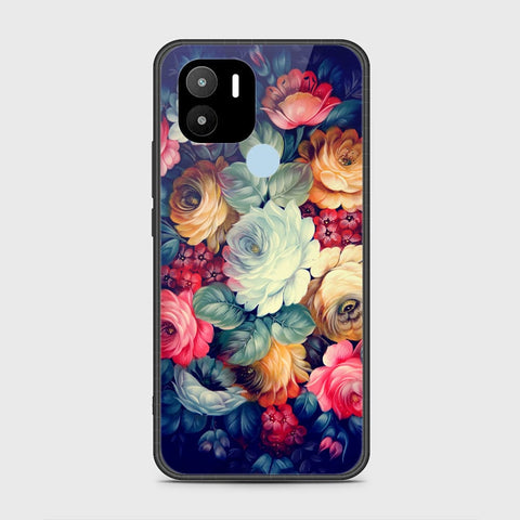 Xiaomi Redmi A2 Plus Cover- Floral Series 2 - HQ Ultra Shine Premium Infinity Glass Soft Silicon Borders Case