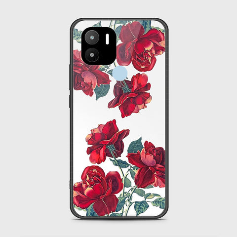 Xiaomi Redmi A2 Plus Cover- Floral Series 2 - HQ Ultra Shine Premium Infinity Glass Soft Silicon Borders Case