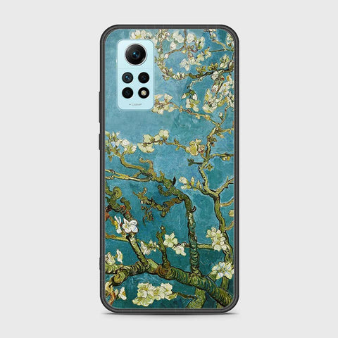 Xiaomi Redmi Note 12 Pro 4G Cover- Floral Series 2 - HQ Ultra Shine Premium Infinity Glass Soft Silicon Borders Case