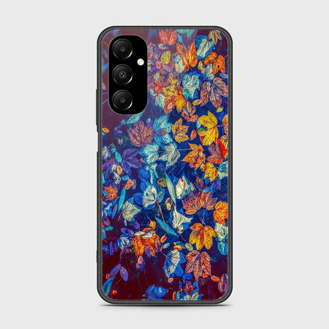 Samsung Galaxy A05s Cover- Floral Series 2 - HQ Ultra Shine Premium Infinity Glass Soft Silicon Borders Case