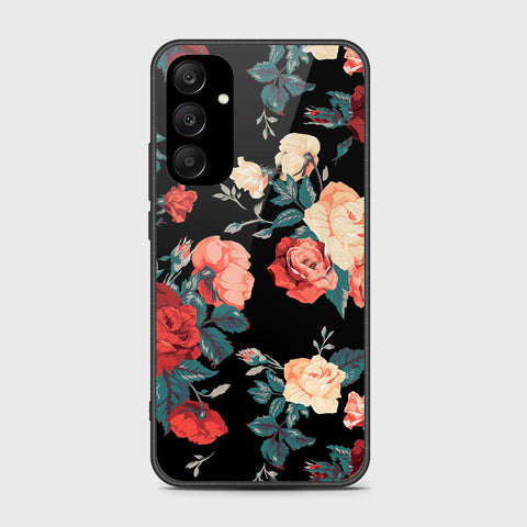 Samsung Galaxy A25 5G Cover- Floral Series 2 - HQ Ultra Shine Premium Infinity Glass Soft Silicon Borders Case