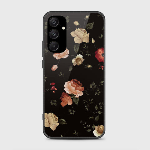 Samsung Galaxy A25 5G Cover- Floral Series 2 - HQ Ultra Shine Premium Infinity Glass Soft Silicon Borders Case