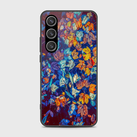 Samsung Galaxy S24 Plus Cover- Floral Series 2 - HQ Ultra Shine Premium Infinity Glass Soft Silicon Borders Case