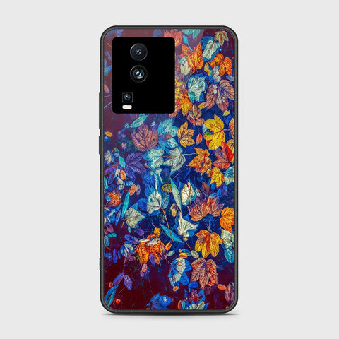 Vivo iQOO Neo 7 Cover- Floral Series 2 - HQ Ultra Shine Premium Infinity Glass Soft Silicon Borders Case