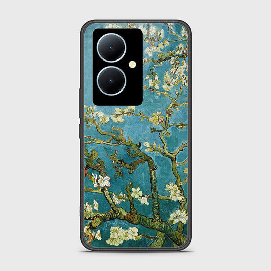 Vivo Y78 Plus 5G Cover - Floral Series 2 - HQ Ultra Shine Premium Infinity Glass Soft Silicon Borders Case