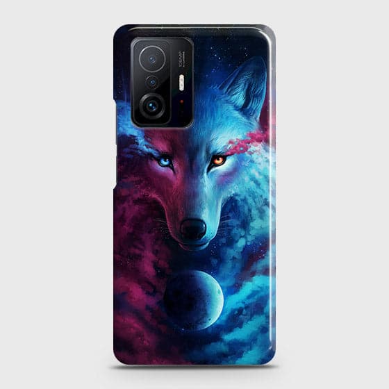 Xiaomi 11T Pro Cover - Infinity Wolf Trendy Printed Hard Case with Life Time  Guarante B84