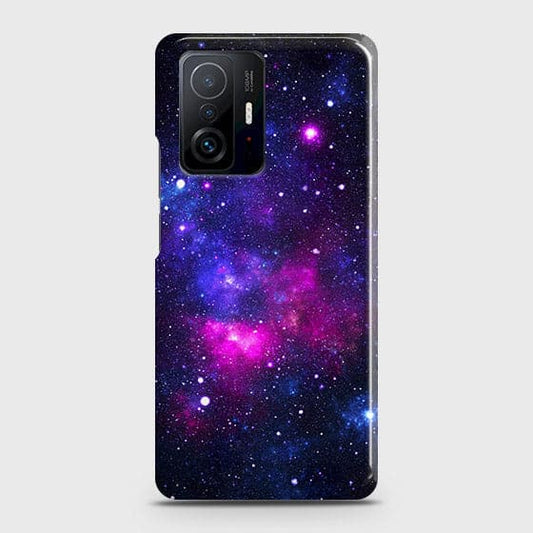 Xiaomi 11T Pro Cover - Dark Galaxy Stars Modern Printed Hard Case with Life Time Colors Guarantee