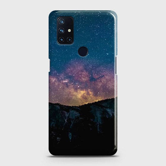 OnePlus Nord N10 5G Cover - Matte Finish - Embrace Dark Galaxy  Trendy Printed Hard Case with Life Time Colors Guarantee