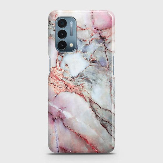 OnePlus Nord N200 5G Cover - Violet Sky Marble Trendy Printed Hard Case with Life Time Colors Guarantee