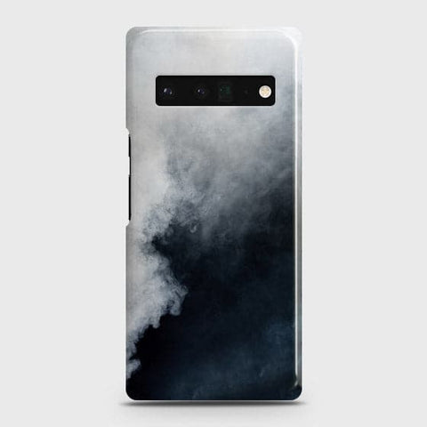 Google Pixel 6 Pro Cover - Matte Finish - Trendy Misty White and Black Marble Printed Hard Case with Life Time Colors Guarantee (Fast Delivery)