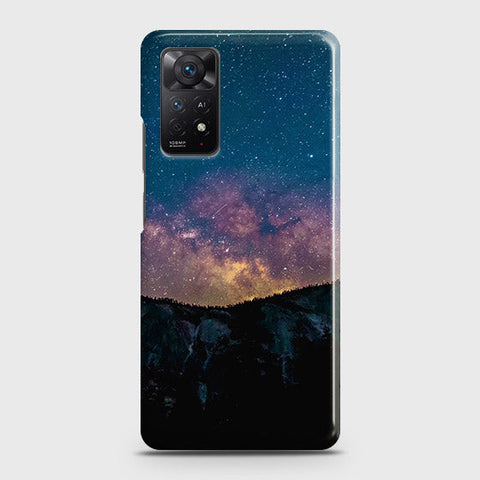 Xiaomi Redmi Note 11 Cover - Matte Finish - Embrace Dark Galaxy  Trendy Printed Hard Case with Life Time Colors Guarantee