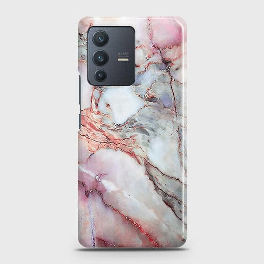 Vivo V23 5G Cover - Violet Sky Marble Trendy Printed Hard Case with Life Time Colors Guarantee (Fast Delivery)