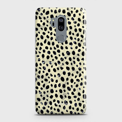 L G G7 ThinQ Cover - Bold Dots Series - Matte Finish - Snap On Hard Case with LifeTime Colors Guarantee