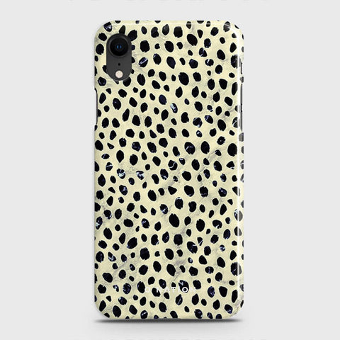 iPhone XR Cover - Bold Dots Series - Matte Finish - Snap On Hard Case with LifeTime Colors Guarantee