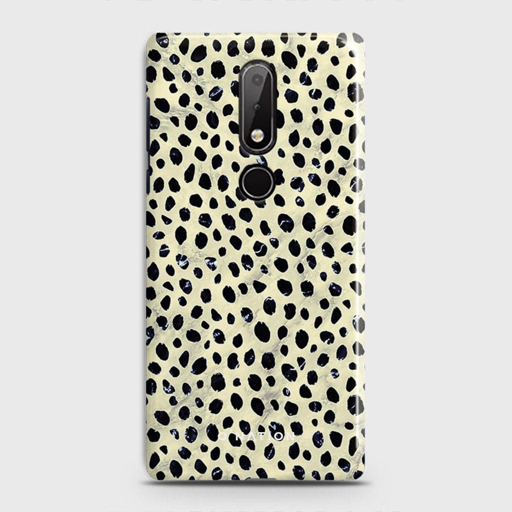 Nokia 6.1 Plus Cover - Bold Dots Series - Matte Finish - Snap On Hard Case with LifeTime Colors Guarantee