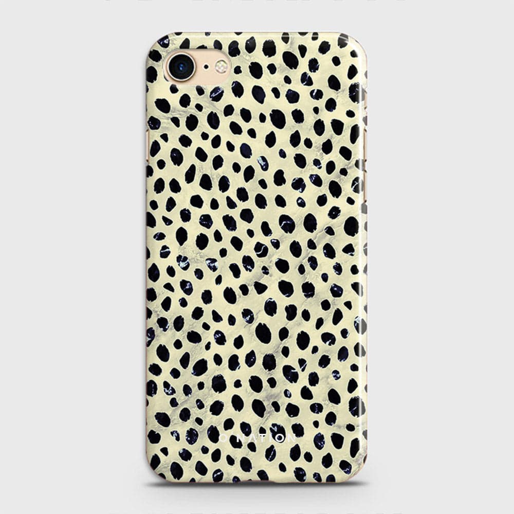 iPhone 8 Cover - Bold Dots Series - Matte Finish - Snap On Hard Case with LifeTime Colors Guarantee