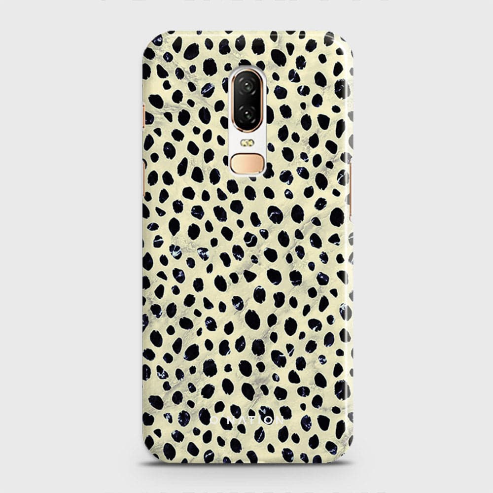 OnePlus 6  Cover - Bold Dots Series - Matte Finish - Snap On Hard Case with LifeTime Colors Guarantee