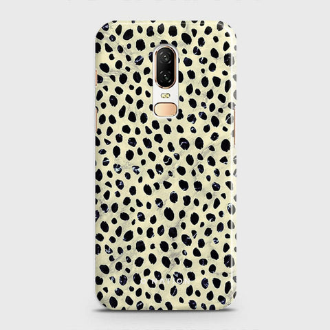 OnePlus 6  Cover - Bold Dots Series - Matte Finish - Snap On Hard Case with LifeTime Colors Guarantee