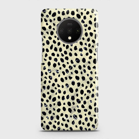 OnePlus 7T Cover - Bold Dots Series - Matte Finish - Snap On Hard Case with LifeTime Colors Guarantee