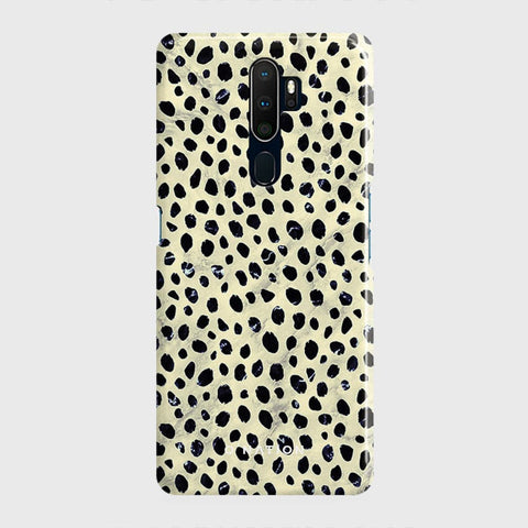 Oppo A9 2020 Cover - Bold Dots Series - Matte Finish - Snap On Hard Case with LifeTime Colors Guarantee