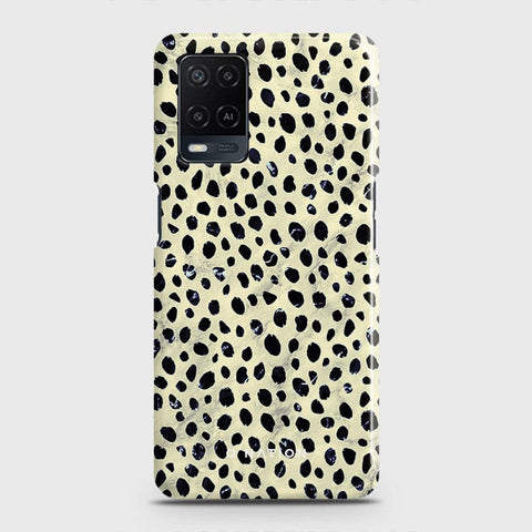 Oppo A54 4G Cover - Bold Dots Series - Matte Finish - Snap On Hard Case with LifeTime Colors Guarantee