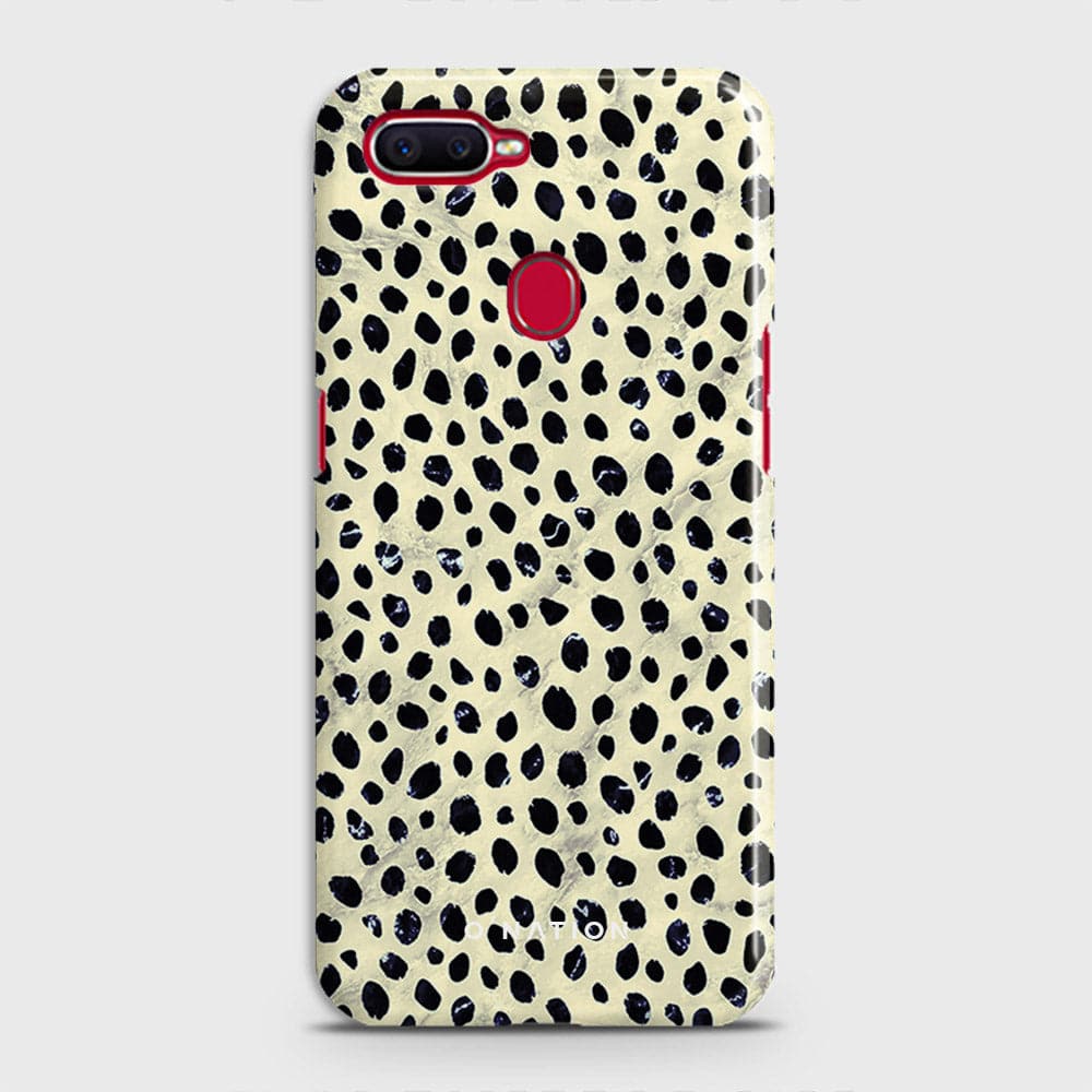 Oppo F9 Cover - Bold Dots Series - Matte Finish - Snap On Hard Case with LifeTime Colors Guarantee