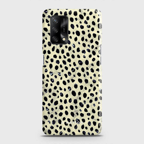 Oppo F19 Cover - Bold Dots Series - Matte Finish - Snap On Hard Case with LifeTime Colors Guarantee