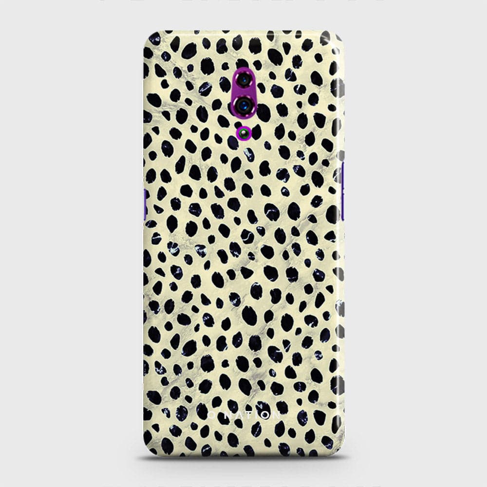 Oppo Reno Cover - Bold Dots Series - Matte Finish - Snap On Hard Case with LifeTime Colors Guarantee